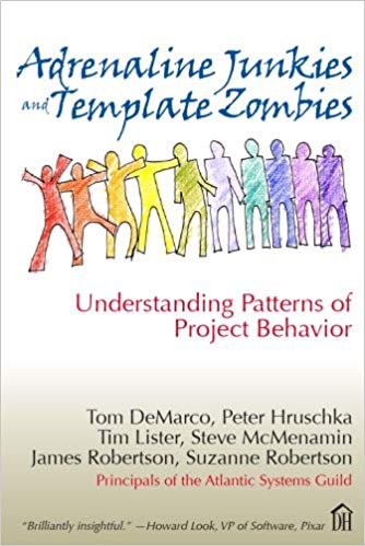 Cover of Adrenaline Junkies and Template Zombies – Understanding Patterns of Project Behavior