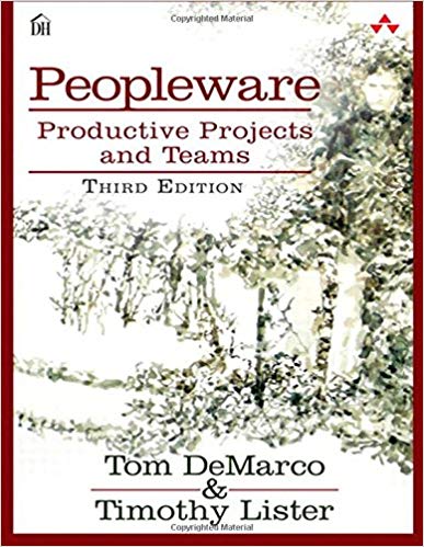 Cover of Peopleware – Productive Projects and Teams. Third Edition